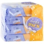 Дитячі вологі серветки Bella Baby Happy Milk & Honey Mega Pack 4 х 64 шт (5900516015022) - зменшене зображення 1