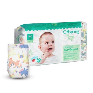 Підгузки Offspring FairyTale розмір M 6-10 кг 42 шт (DP-OI-FAT-M42P-FRT) зображення 1