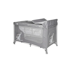 Дитячий манеж Bertoni/Lorelli MOONLIGHT 2L grey fun зображення 1