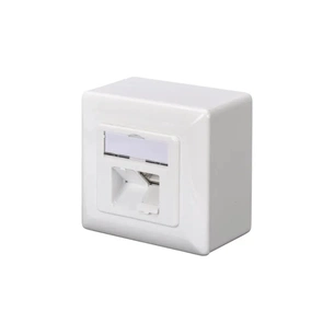Комп'ютерна розетка Digitus 2xRJ45 FTP, для відкритої проводки (DN-9002-N) изображение 1
