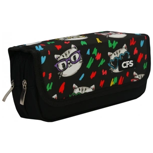 Пенал Cool For School 1 відділення Чорний (CF87231) зображення 1