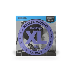 Струни для гітари D'Addario XL Nickel Wound Balanced Tension Medium (11-50) (EXL115BT) зображення 1