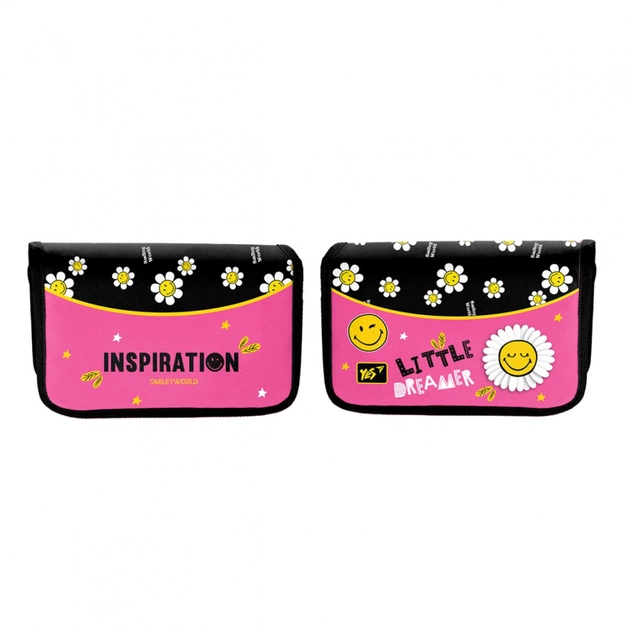 Пенал Yes HP-04 Smiley World (533348) - изображение 1