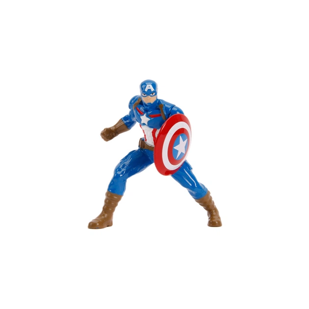 Машина Jada металева Марвел Месники Ford Mustang GT (2006) + фігурка Капітана Америки 1:24 (253225007) - picture 3