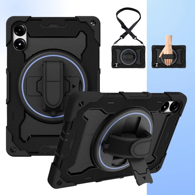 Чохол до планшета BeCover Horizontal Handle Xiaomi Redmi Pad 2 Pro 12.1" Black (715503) - зображення 1