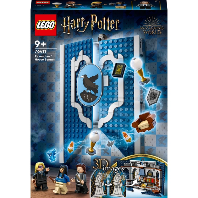 Конструктор LEGO Harry Potter Прапор гуртожитку Рейвенклов 305 деталей (76411) - зображення 1