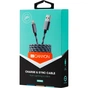 Дата кабель USB 2.0 AM to Lightning 1.0m Dark gray Canyon (CNE-CFI3DG) - зменшене зображення 2