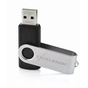 USB флеш накопичувач eXceleram 16GB P1 Series Silver/Black USB 2.0 (EXP1U2SIB16) - зменшене зображення 3