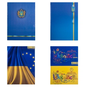 Канцелярська книга Buromax А4 UKRAINE, 96 аркушів, клітинка (BM.2400-38) зображення 1