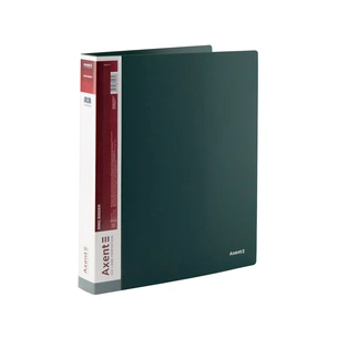 Папка на кільцях Axent А4 з 4-ма кільцями 700 мкм 35 мм Зелена (1208-05-A) изображение 1