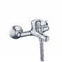 Змішувач GH для ванни з душовим набором, Хром - 14.10.123 MELODE (110619) - зменшене зображення 1