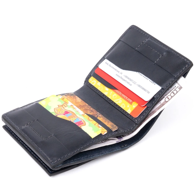 Портмоне Grande Pelle Синє (11332) - зображення 6