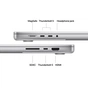 Ноутбук Apple MacBook Pro 16 A3186 M4 Max Silver (MX2W3UA/A) - зменшене зображення 3
