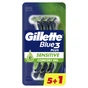 Бритва Gillette Blue 3 Plus Sensitive 6 шт. (7702018490134) - зменшене зображення 1