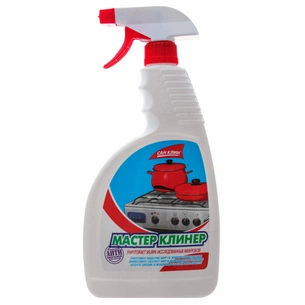 Спрей для чищення кухні San Clean Майстер Клінер для плит з розпилювачем 750 мл (4820003542286) зображення 1