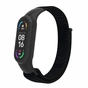 Ремінець до фітнес браслета Armorstandart нейлоновий для Xiaomi Mi Band 7/6/5/4 Black (ARM67839) - зменшене зображення 1