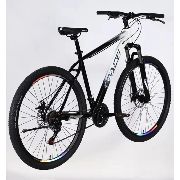 Велосипед Space 29" MARS DD FR рама-20" ST 2026 чорний з білим (OPS-SP-29-166) - picture 3