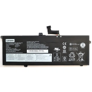 Акумулятор до ноутбука Lenovo ThinkPad X390 L18M6PD1, 4190mAh (48Wh), 3cell, 11.46V, Li-Ion (A47891) зображення 1