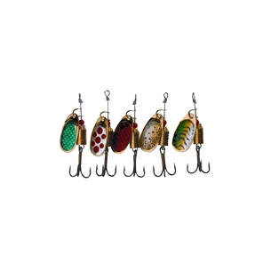 Блешня Lineaeffe вертушка набір 5 шт з різними голограмами (5018050) зображення 1