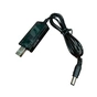 Кабель живлення USB to DC 5.5x2.5mm 0.8m 12V 1.5A XoKo (DC-5-12-1,5A) - зменшене зображення 2