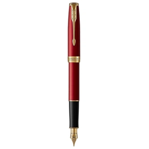 Ручка пір'яна Parker SONNET 17 Intense Red GT  FP F (86 215) изображение 1