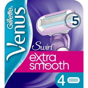 Змінні касети Venus Extra Smooth Swirl 4 шт. (7702018401208) зображення 1
