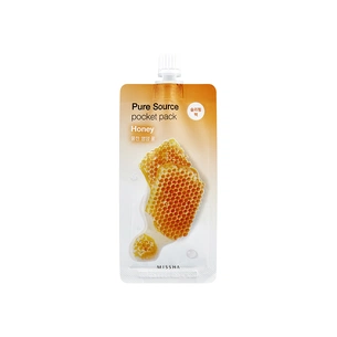 Маска для обличчя Missha Pure Source Pocket Pack Honey Нічна з медом 10 мл (8806185781817) зображення 1