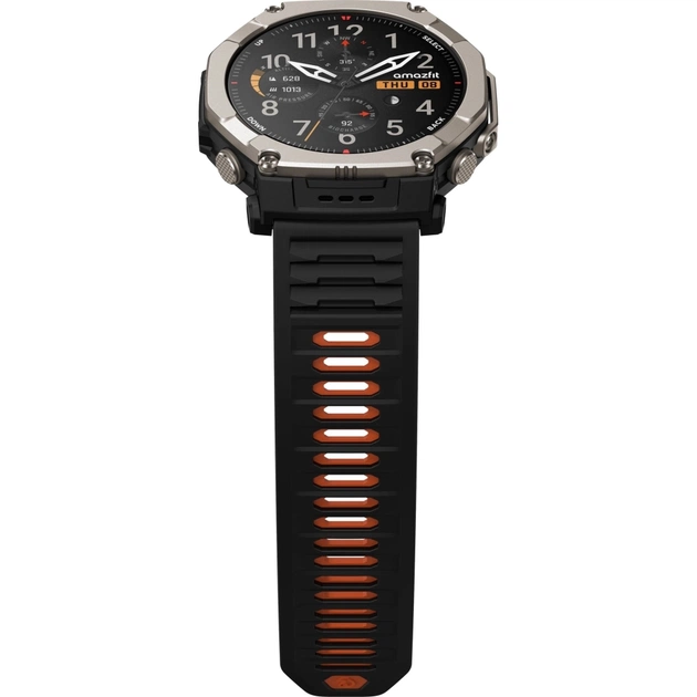 Смарт-годинник Amazfit T-Rex ULTRA 2 W2550GL2N Чорний (1186954) - picture 8