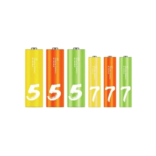 Батарейка CUKTECH AA+AAA rainbow alkaline battery (12*AA+12*AAA) (CUKAAB10CNCM) - изображение 1