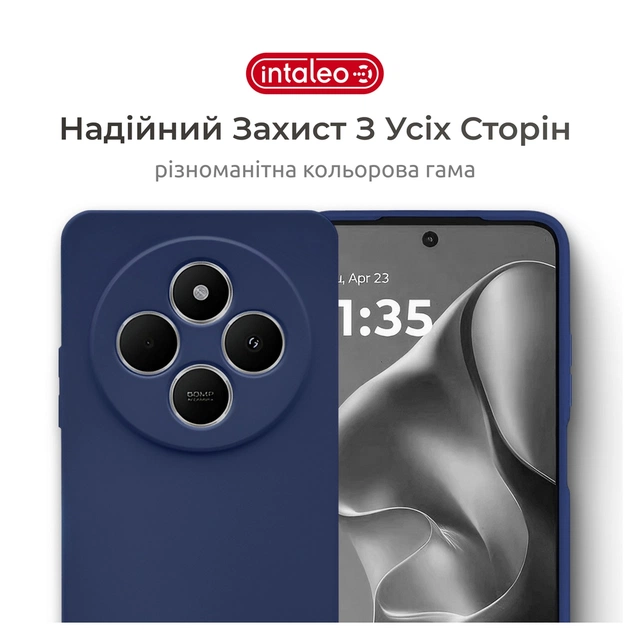 Чохол до мобільного телефона Intaleo SoftShell Xiaomi Redmi 14C Blue (1283126606786) - зображення 1