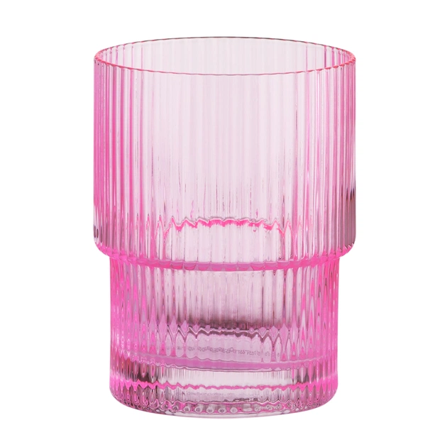 Набір склянок Ardesto 200мл, 2шт, скло, рожевий (AR2620SPN) - picture 3