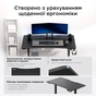 Компьютерный стол Anda Seat Xtreme Pro 1600x800 Black (AD-D-DD1-1600-08-B) - уменьшенное изображение 8