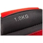 Обважнювач Reebok Flexlock Ankle Weights чорний, червоний RAWT-11271 1.0 кг (885652017251) - зменшене зображення 6