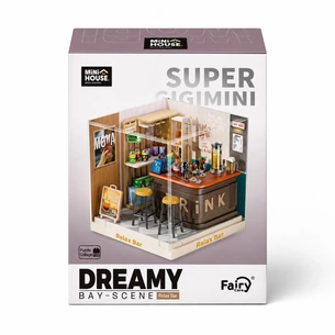 Конструктор Mini House румбокс серии Интерьер – Патио (свет) (8039) изображение 1
