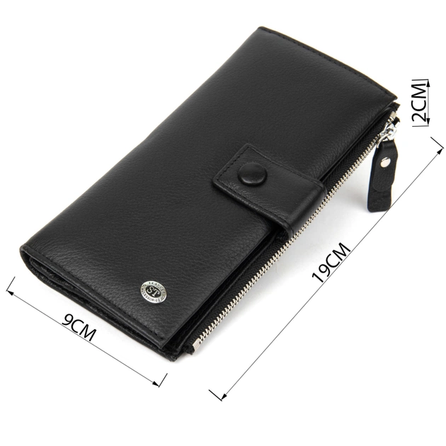 Кошелек ST Leather Черный (19373) - изображение 3