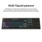 Клавіатура Keychron V6 Ultra Keychron Red Switch RGB UA Black (V6U-D1-UA) - зменшене зображення 13