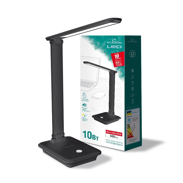 Настільна лампа TITANUM LED 10W 3000-6500K 220V (TLTF-009B) - picture 7