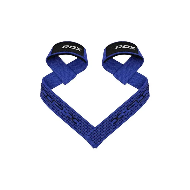 Кистьові лямки RDX S4 Gym Cotton Gel Straps Black Plus (WAC-S4B+) - picture 3