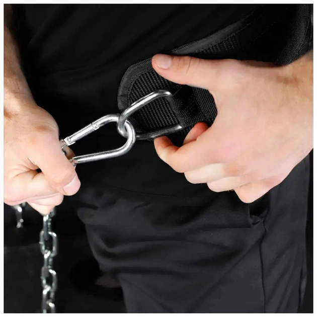 Обважнювач PowerPlay з ланцюгом 3095 неопреновий Чорний (PP_3095) - picture 9