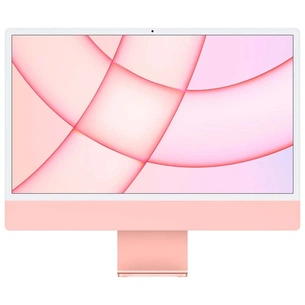 Комп'ютер Apple A2438 24" iMac Retina 4.5K / Apple M1 with 8-core GPU, 512SSD, Pink (MGPN3UA/A) зображення 1