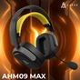 Bluetooth-гарнітура Ajazz AHM09 MAX 3-Mode Black (AHM09-MAX-BGY) - зменшене зображення 14
