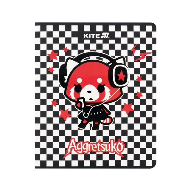 Зошит Kite Aggretsuko, 24 аркуші, клітинка (AR25-238) - picture 3