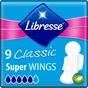 Гігієнічні прокладки Libresse Classic Ultra Clip Super Soft 9 шт (7322540012453) - зменшене зображення 1