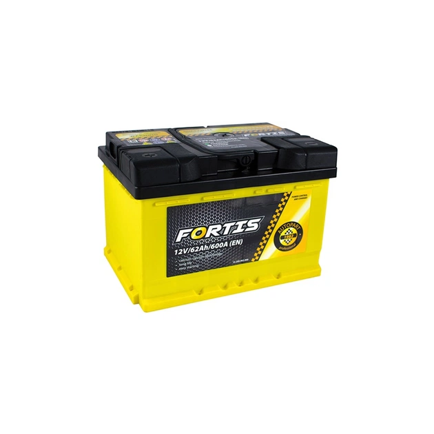 Акумулятор автомобільний FORTIS 62 Ah/12V (FRT62-01) - зображення 1