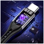 Дата кабель USB 2.0 AM to Type-C 1.2m 5A Choetech (AC0013-BK) - зменшене зображення 3