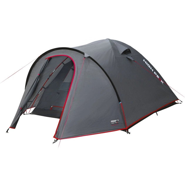 Намет High Peak Nevada 3 Dark Grey/Red (925389) - изображение 1