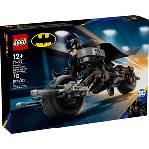 Конструктор LEGO Batman Фігурка Бетмена для складання і бетцикл (76273) зображення 1