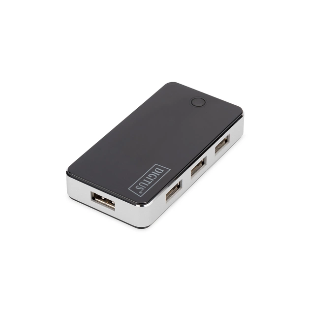 Концентратор Digitus USB 2.0 Hub, 7 Port (DA-70222) - зображення 1