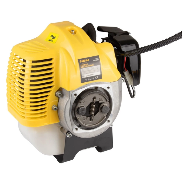 Тример садовий Sigma бензиновий 2.4кВт 43.0см, жорсткий вал U-ручка (5612601) - picture 3