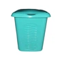 Кошик для білизни Консенсус Бірюзовий 40 л (Консенсус/бірюза) - уменьшенное изображение 1